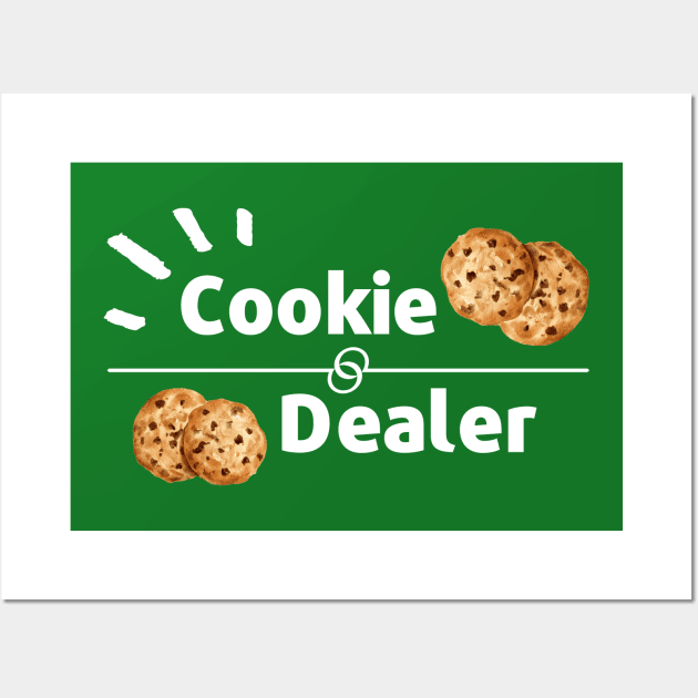 Cookie dealer, funny Cookie print Wall Art by Eduard Litvinov